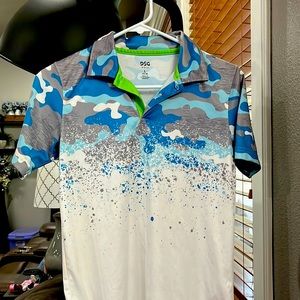 DSG boys golf shirt - size large (14-16)